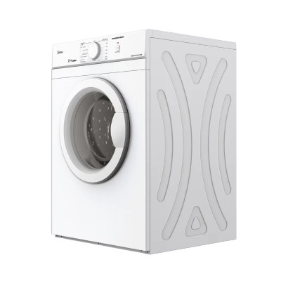 Midea 7KG Rear Venting Dryer Machine Wall Mounted or Free-standing - White Color